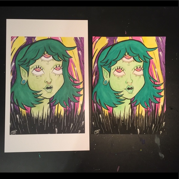 ORGINIAL Ascension painting - Picture 1 of 3